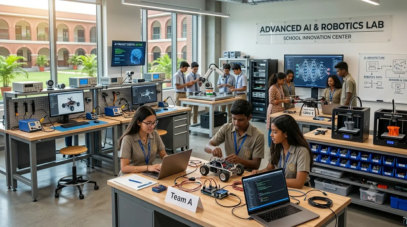 Advanced AI & Robotics Lab — School Innovation Center