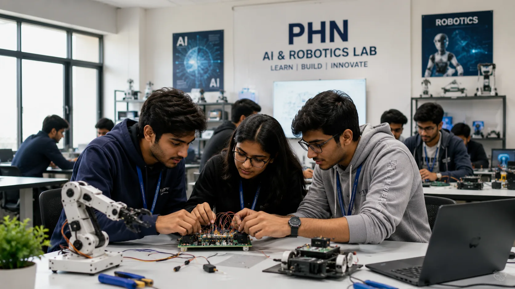 AI & STEM Technology Solutions for Colleges | PHN Technology